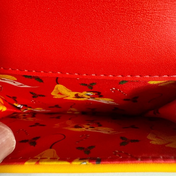 NWT. Loungefly Pluto Wallet Disney Santa Letters Zip Around Wallet. 6”x4” - Picture 14 of 14